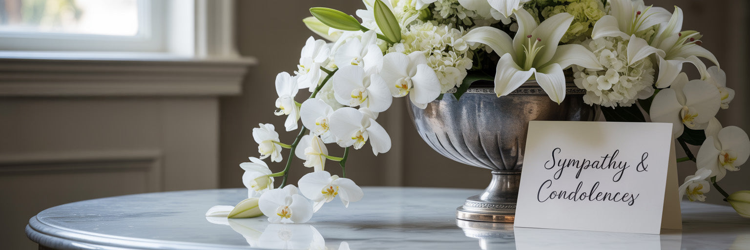 sympathy banner